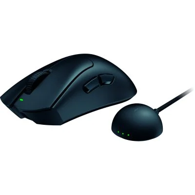 Мышка Razer DeathAdder V4 Pro Wireless/USB Black (RZ01-05330100-R3G1), фото №2 Мышка Razer DeathAdder V4 Pro Wireless/USB Black (RZ01-05330100-R3G1), фото №2
