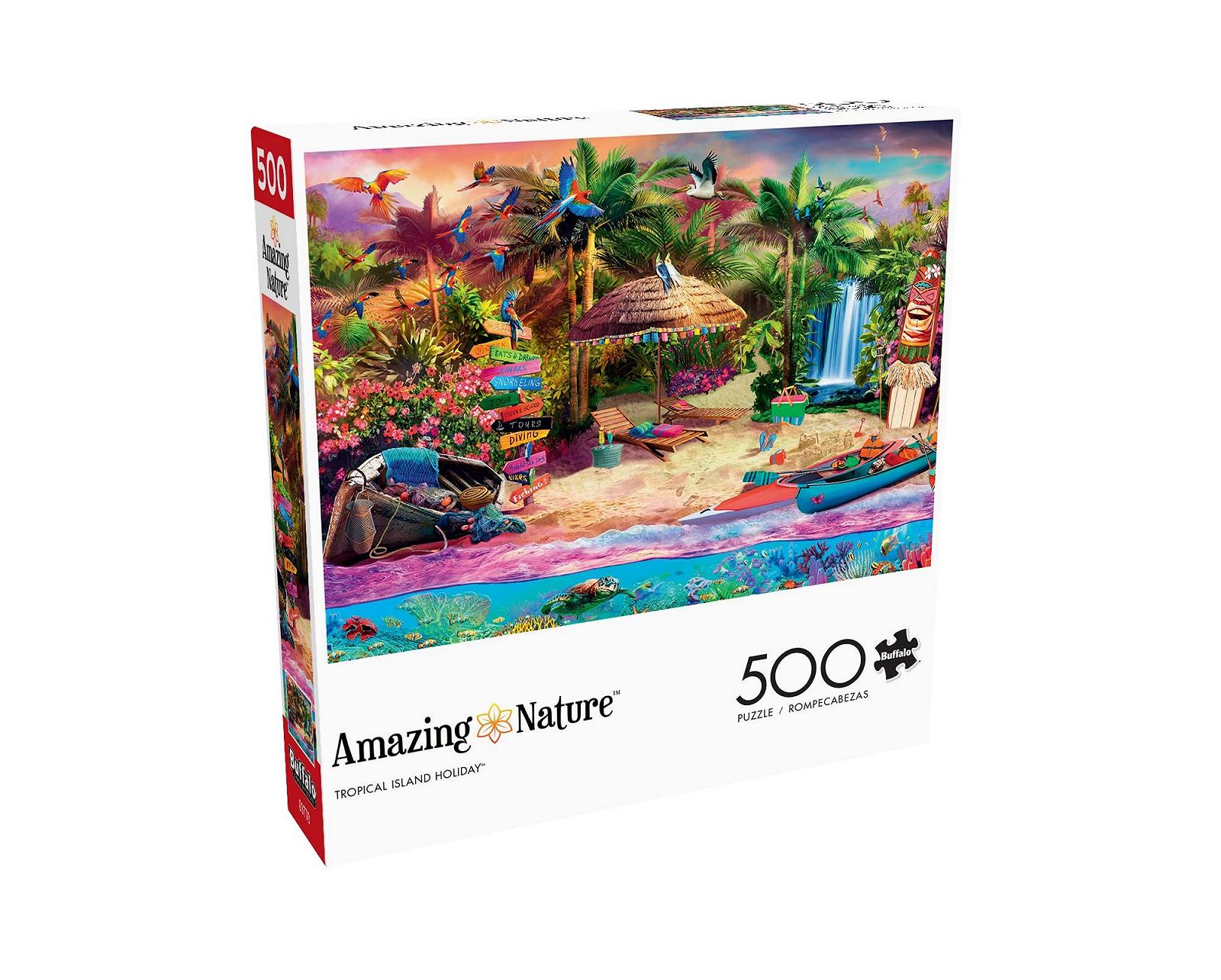 Пазл Buffalo Games Tropical Island Holiday 500 элементов, фото №3