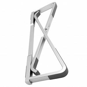 Складная подставка для ноутбука из прочного алюминиевого сплава для разных размеров ноутбуков, легкая и компактная для офиса и путешествий - Фото 1