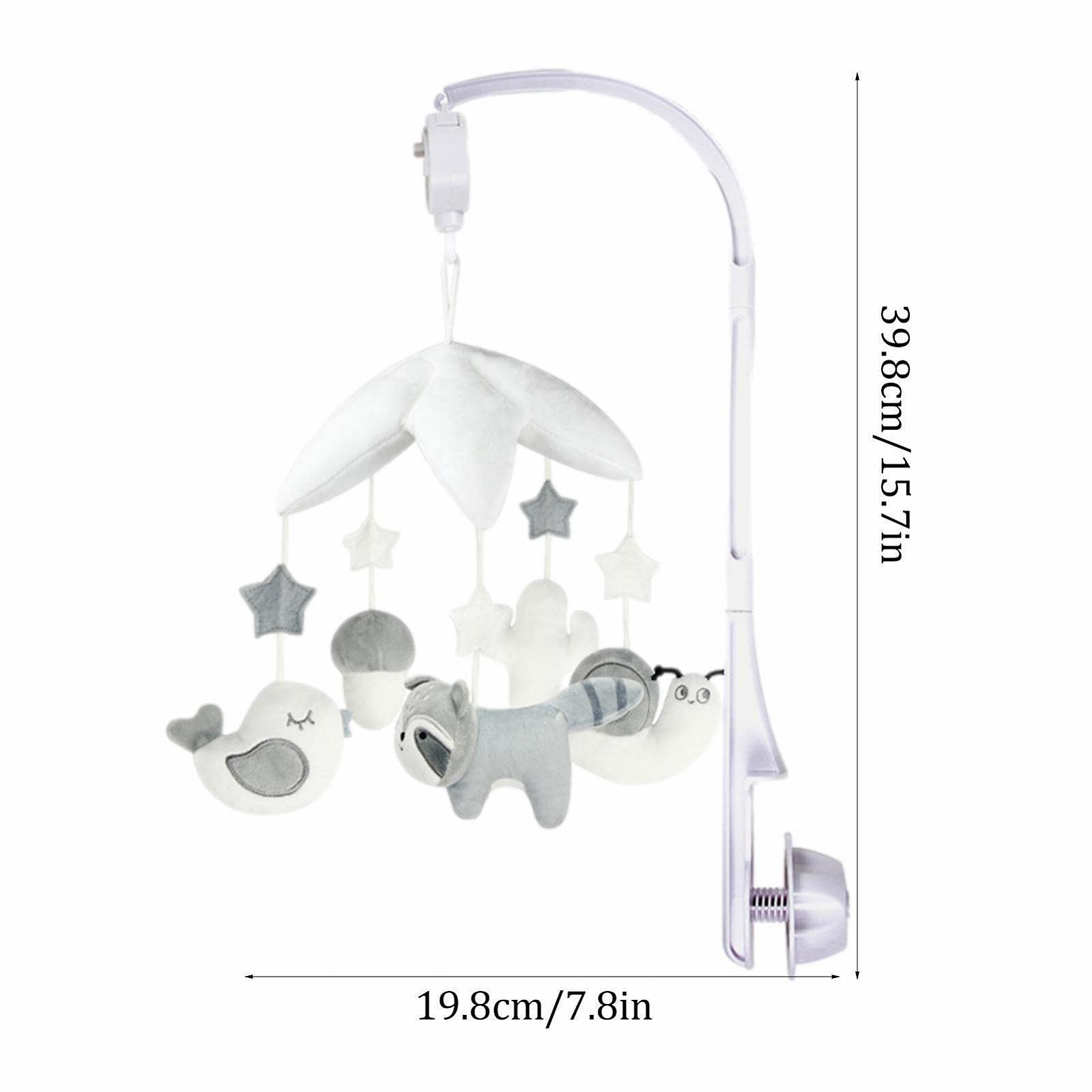 Мобиль Hepvet Игрушка для кроватки часы с мелодиями, фото №4