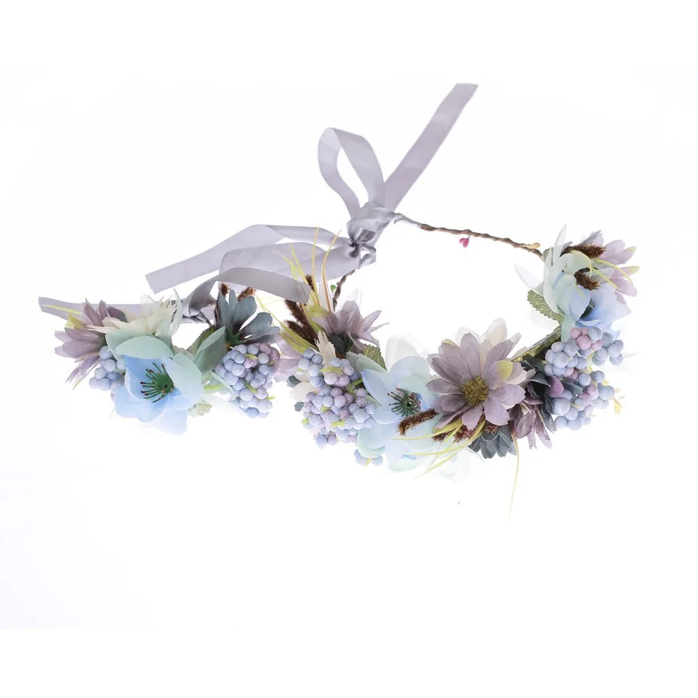 Вінок з квітів Ever Fairy для жінок та дівчат, фото №6