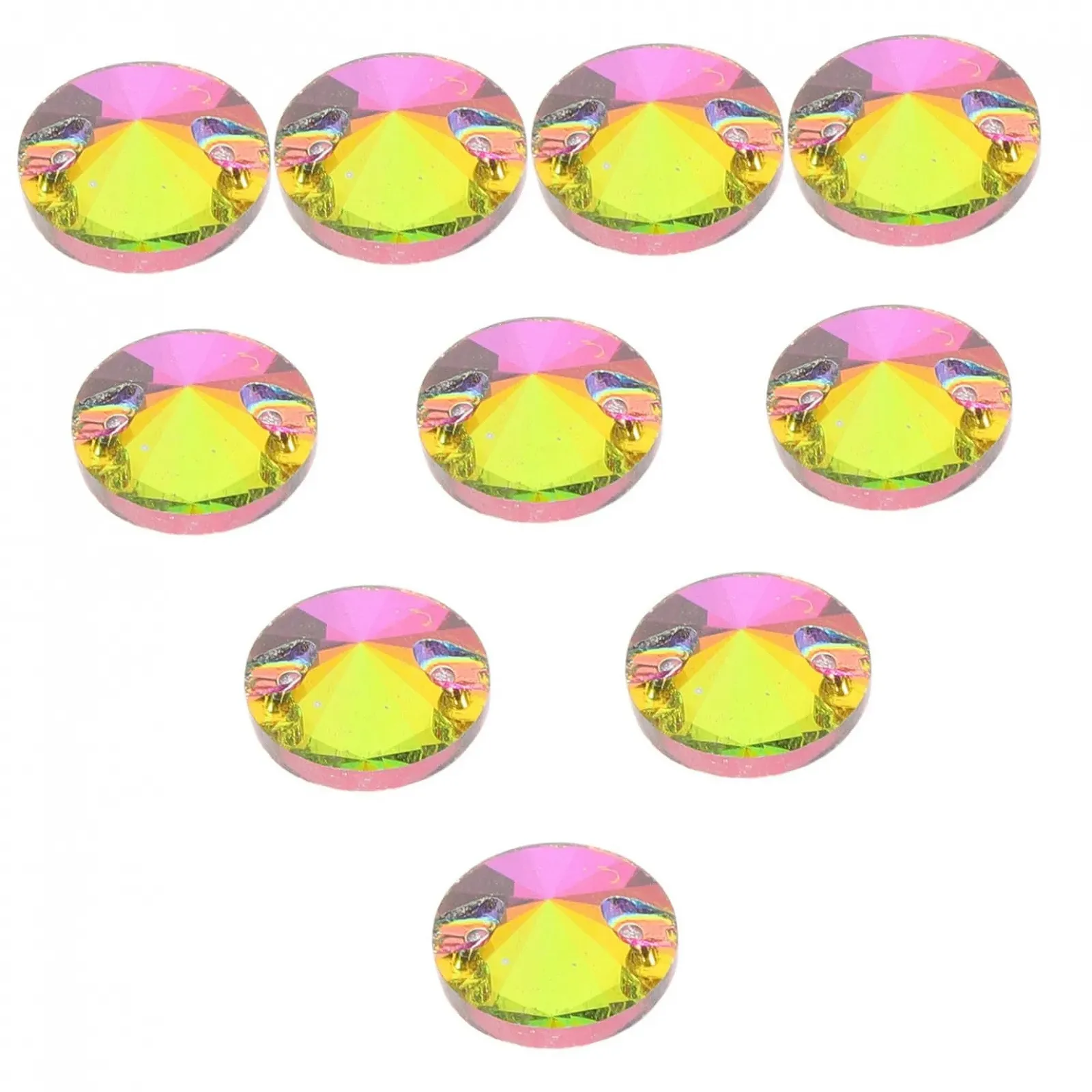 Декоративні Стрази 48 шт. Ручної роботи Скляні Перлини для Пришивання Ювелірні вироби для рукоділля, фото №1