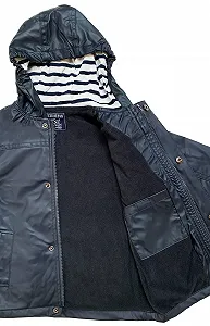 Куртка з капюшоном Breizh Ocean Artic Kid Вощена Флісова synthetic.ua - Фото 1