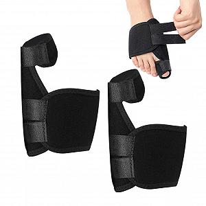 Шина для великого пальця ноги GrayNeer, набір 2 шт. Hallux Valgus Corrector для дорослих, при розтягненнях молоткоподібних пальців - Фото 1