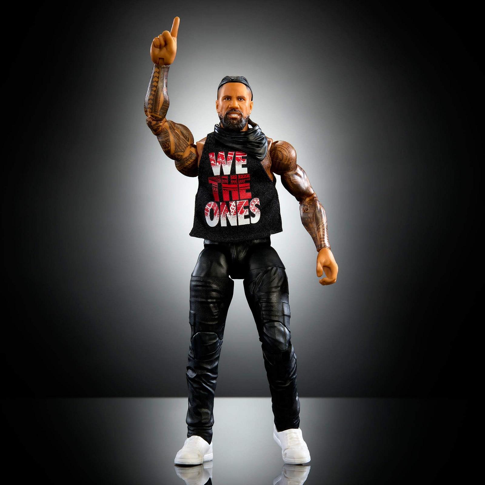 Экшн-фигурка Mattel WWE Elite серии #114 Джимми Усо, 15 см, многоцветная, фото №5