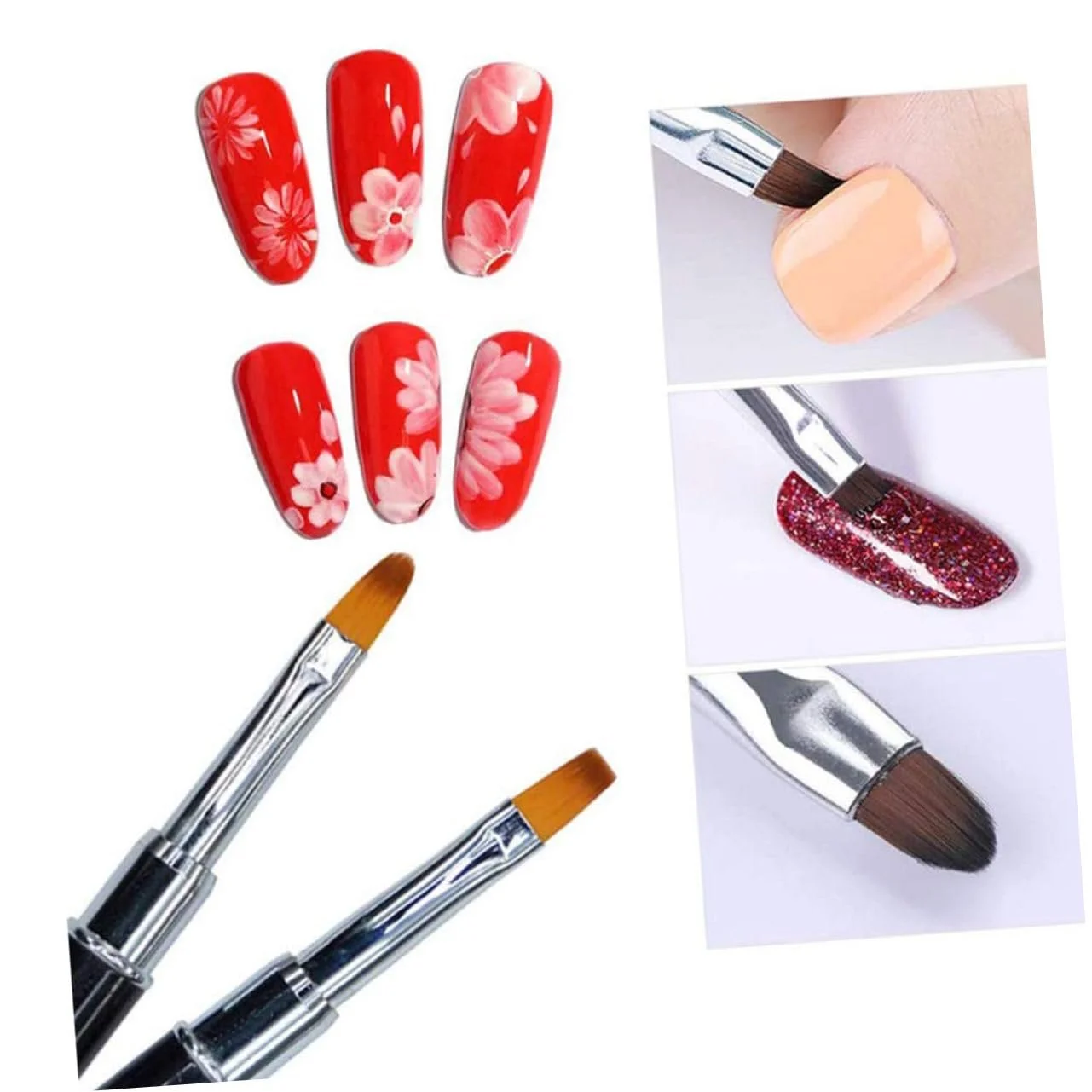 Набор для маникюра Healvian с насадками для наращивания ногтей, многоразовыми кристаллическими зажимами, фото №9