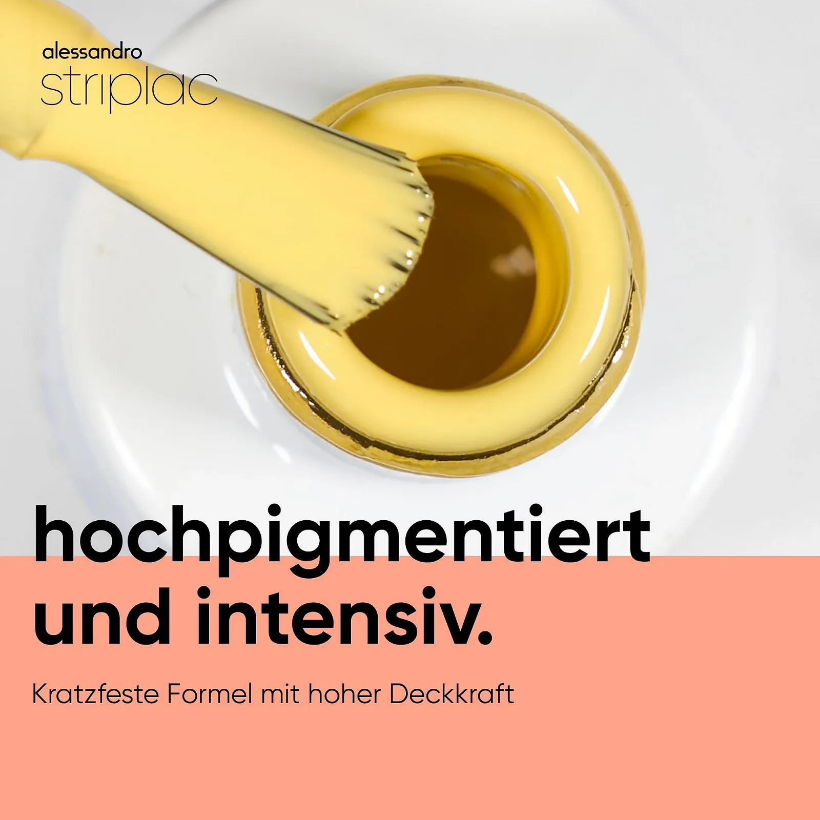 UV Гель-лак alessandro Striplac Banana Drama Характеристики Желтый, 6.5 мл, фото №3