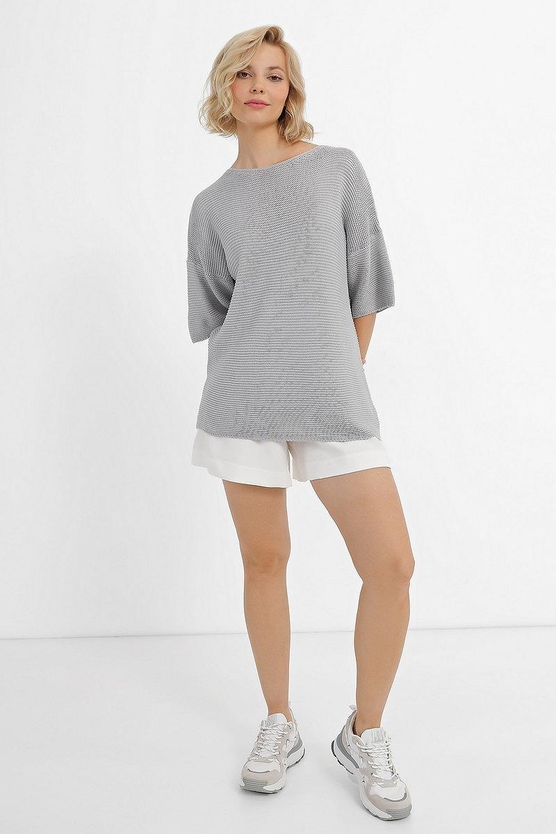 Джемпер Sewel JS435 46-48 Светло-серый JS435190000, фото №2