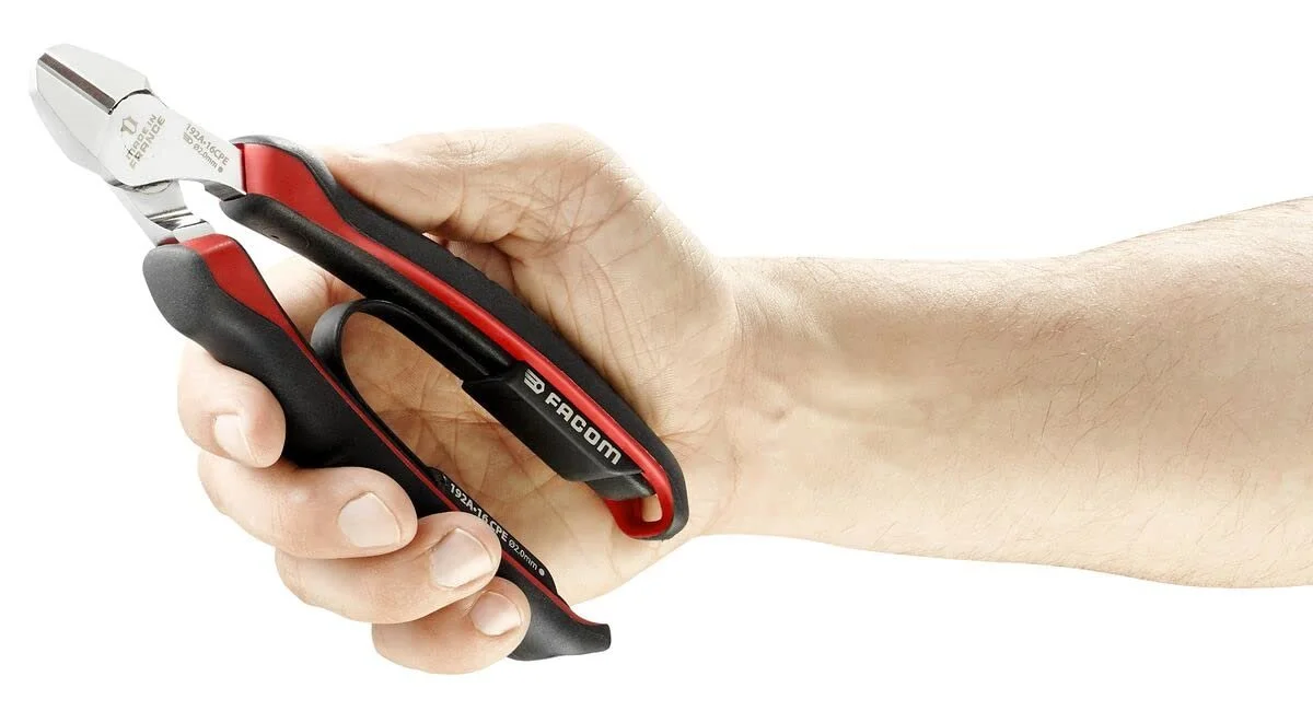 Диагональные кусачки Facom SC.192 160 мм Красный и Черный, фото №6