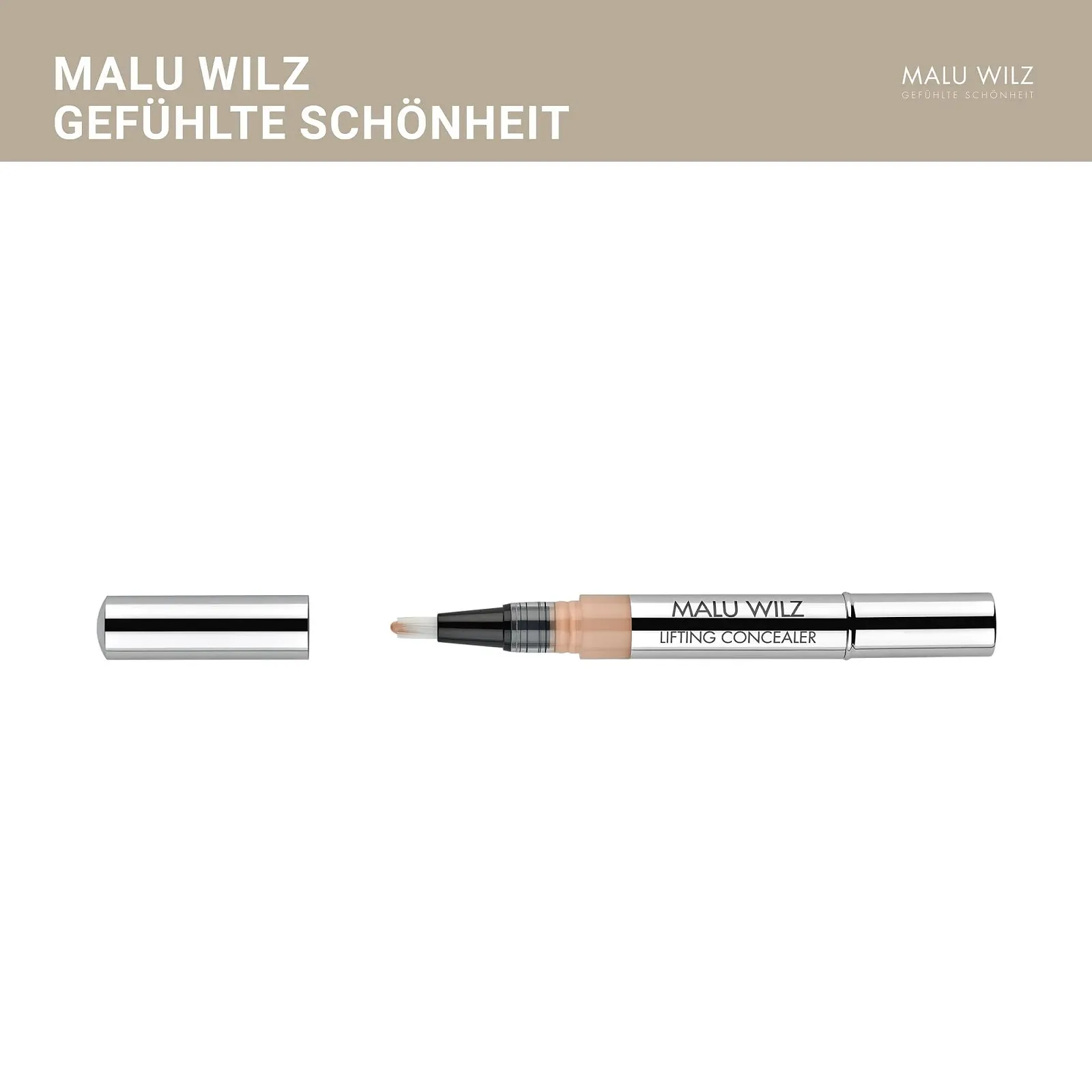 Консилер Malu Wilz Lifting Nr.1 Світлий чуттєвий абрикос, фото №6