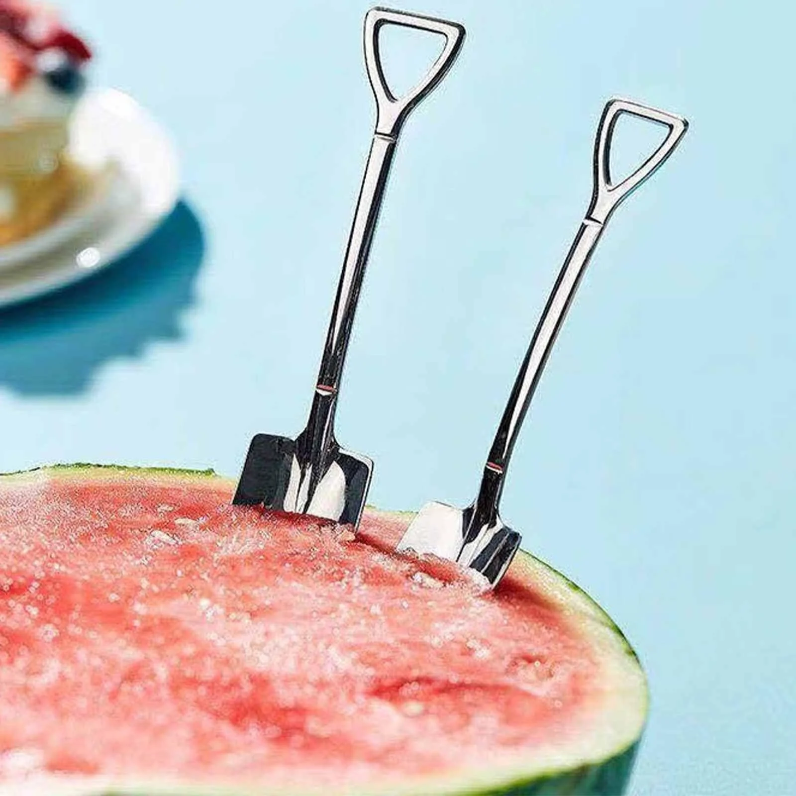 Ложка Шпатель з нержавіючої сталі, Креативна ложка-совок, фото №5 Ложка Шпатель з нержавіючої сталі, Креативна ложка-совок, фото №5