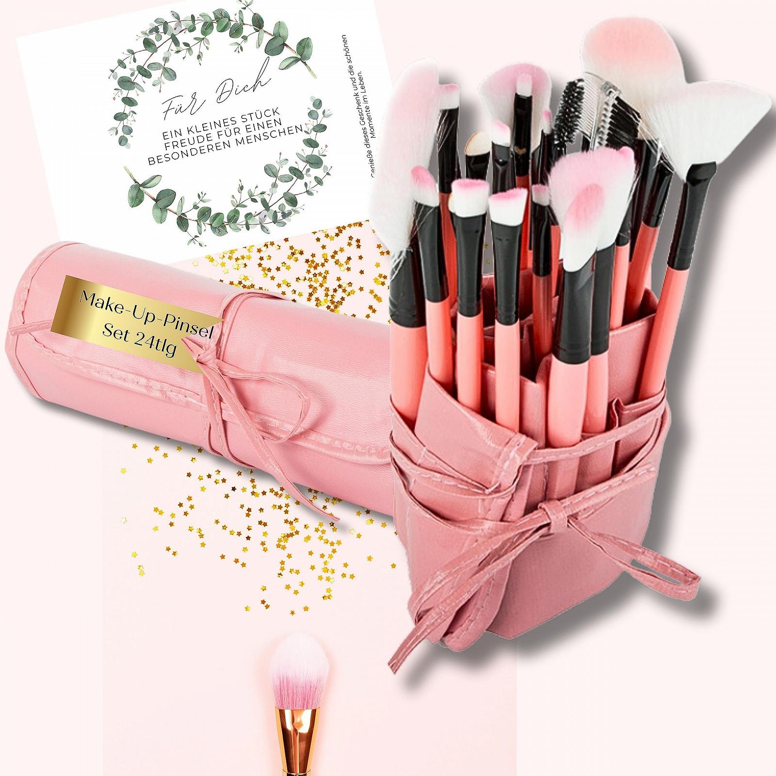 Набор кистей Foundation Brush для макияжа Highlighter Cosmetic Powder Eyeshadow с подарочной картой, фото №1