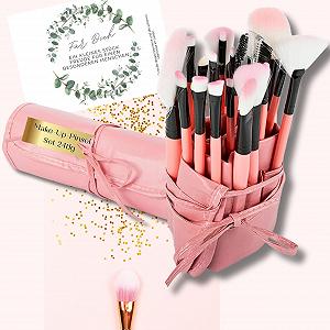 Набор кистей Foundation Brush для макияжа Highlighter Cosmetic Powder Eyeshadow с подарочной картой - Фото 1