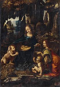 Пазл Clementoni Museum Collection 39767 Leonardo, The Virgin of The Rocks 1000 елементів від 10 років synthetic.ua - Фото 1