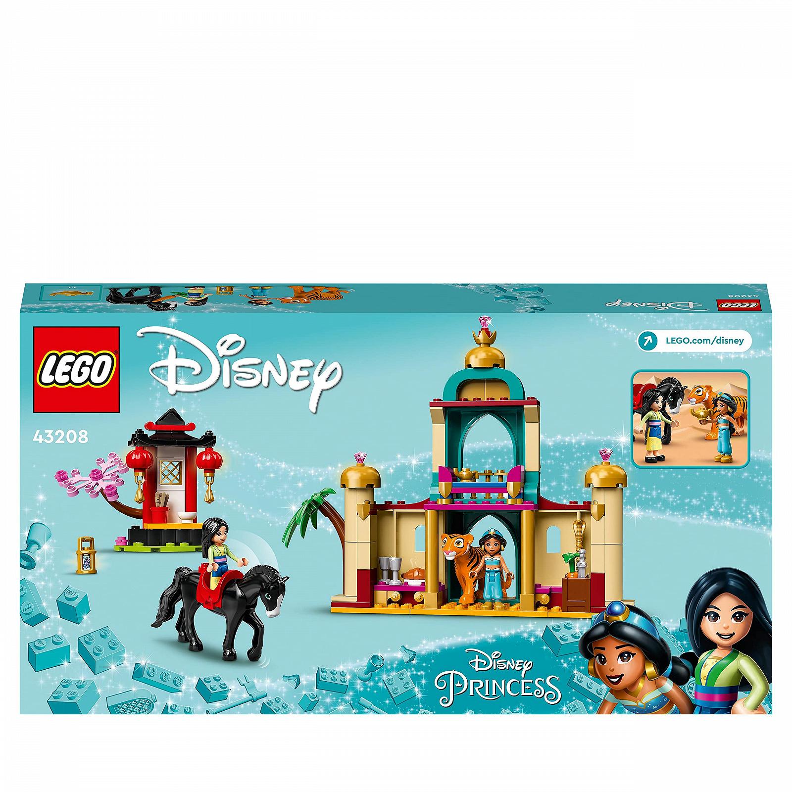 Конструктор LEGO Disney 43208 Пригоди Жасмін і Мулан, фото №7