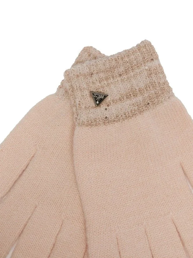 Женские перчатки GUESS AW5238 WOL02 Beige, фото №3