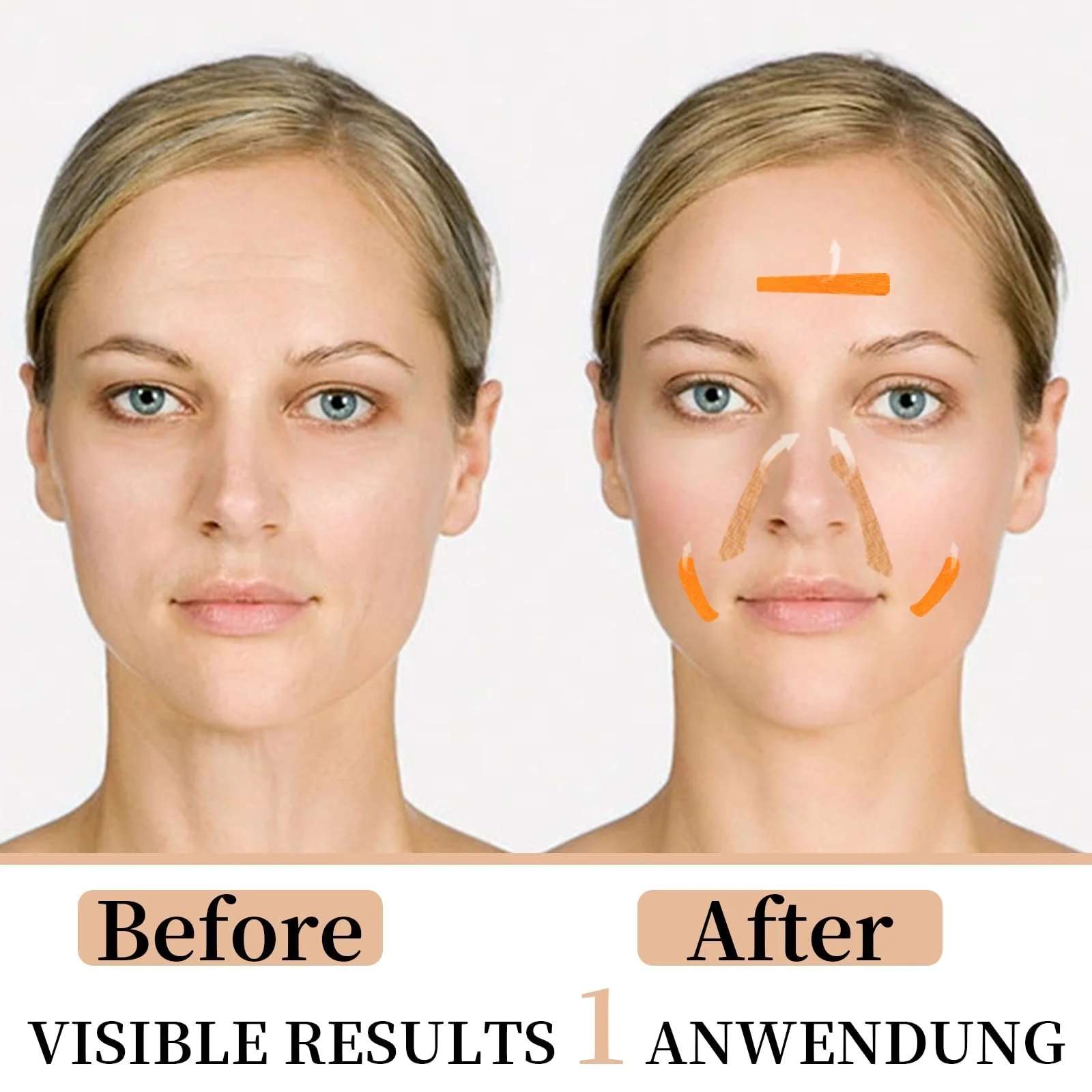 Стрічка для підтяжки обличчя ZITUZY, 6 шт, проти зморшок, фото №5 Стрічка для підтяжки обличчя ZITUZY, 6 шт, проти зморшок, фото №5