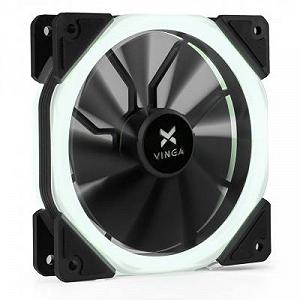 Кулер для ПК Vinga LED fan-02 white  - Фото 1