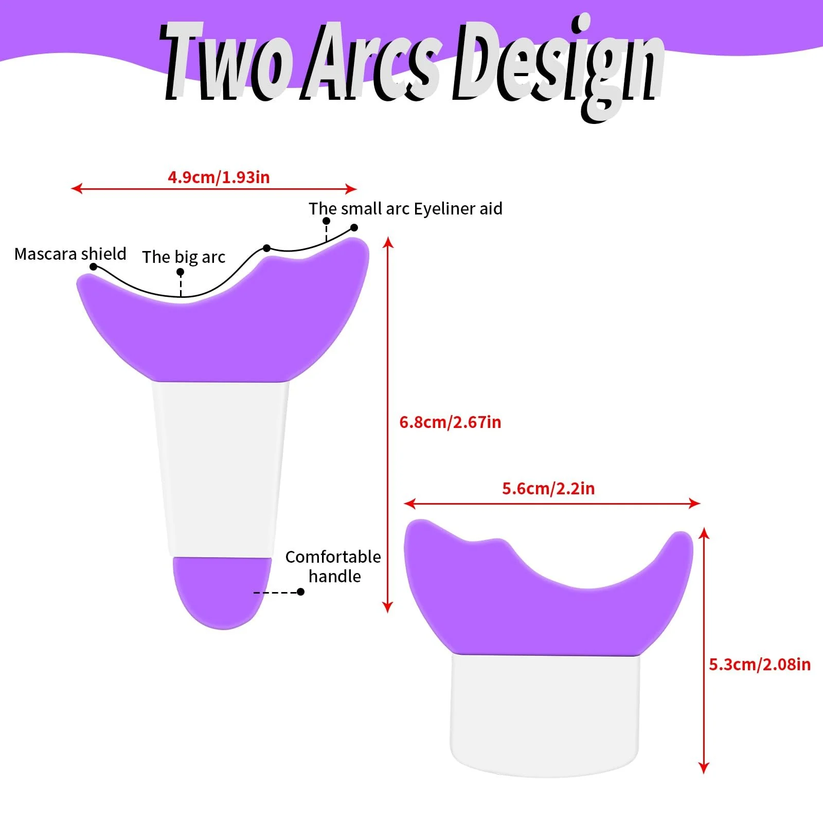 Трафарет для подводки силиконовый многоразовый, фото №3