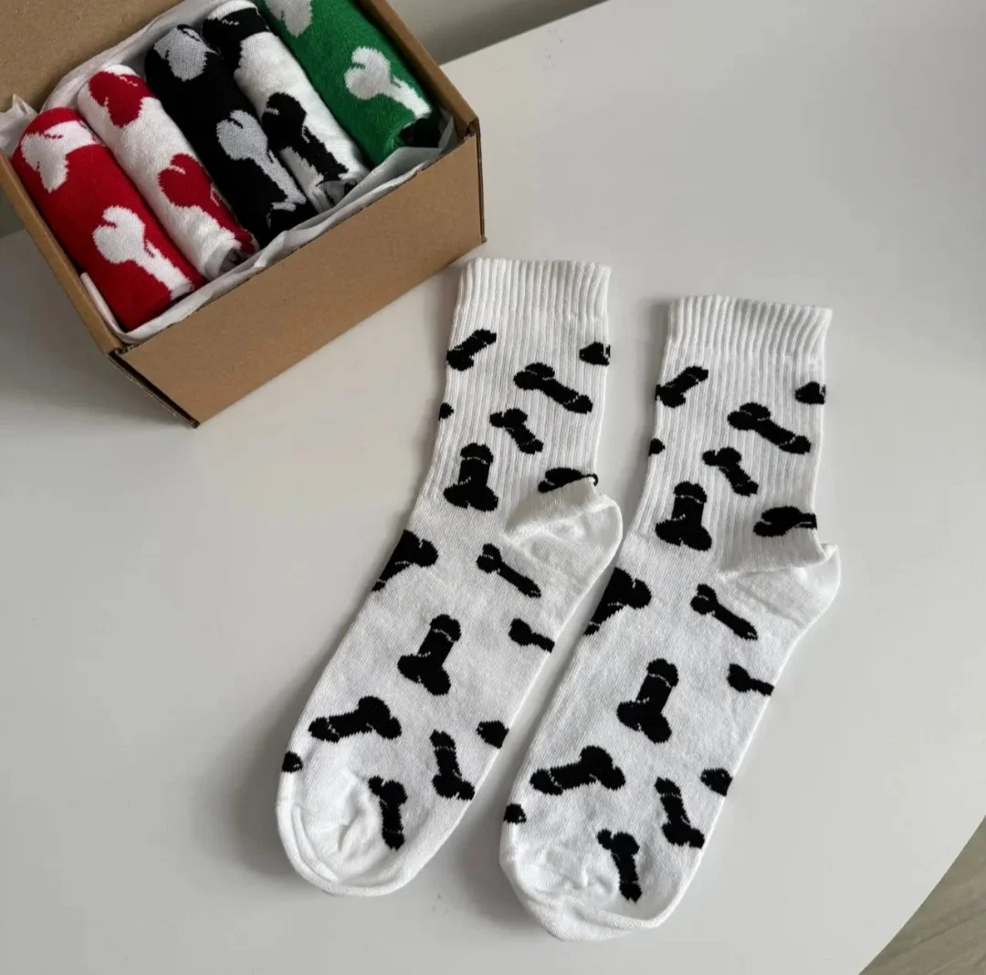 Чоловічі молодіжні шкарпетки високі демісезонні білі 39 - 44 розмір, фото №1