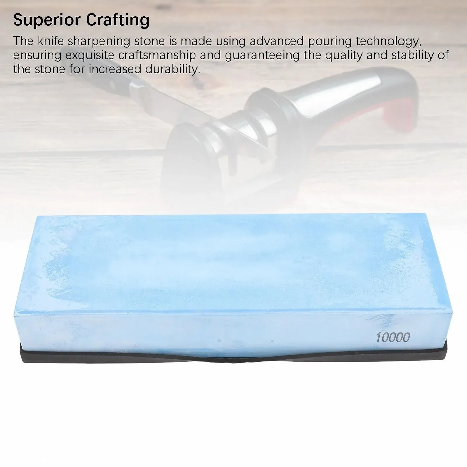 Точильный камень 10000 Grit Алюминиевый оксид с антискользящим основанием, фото №7