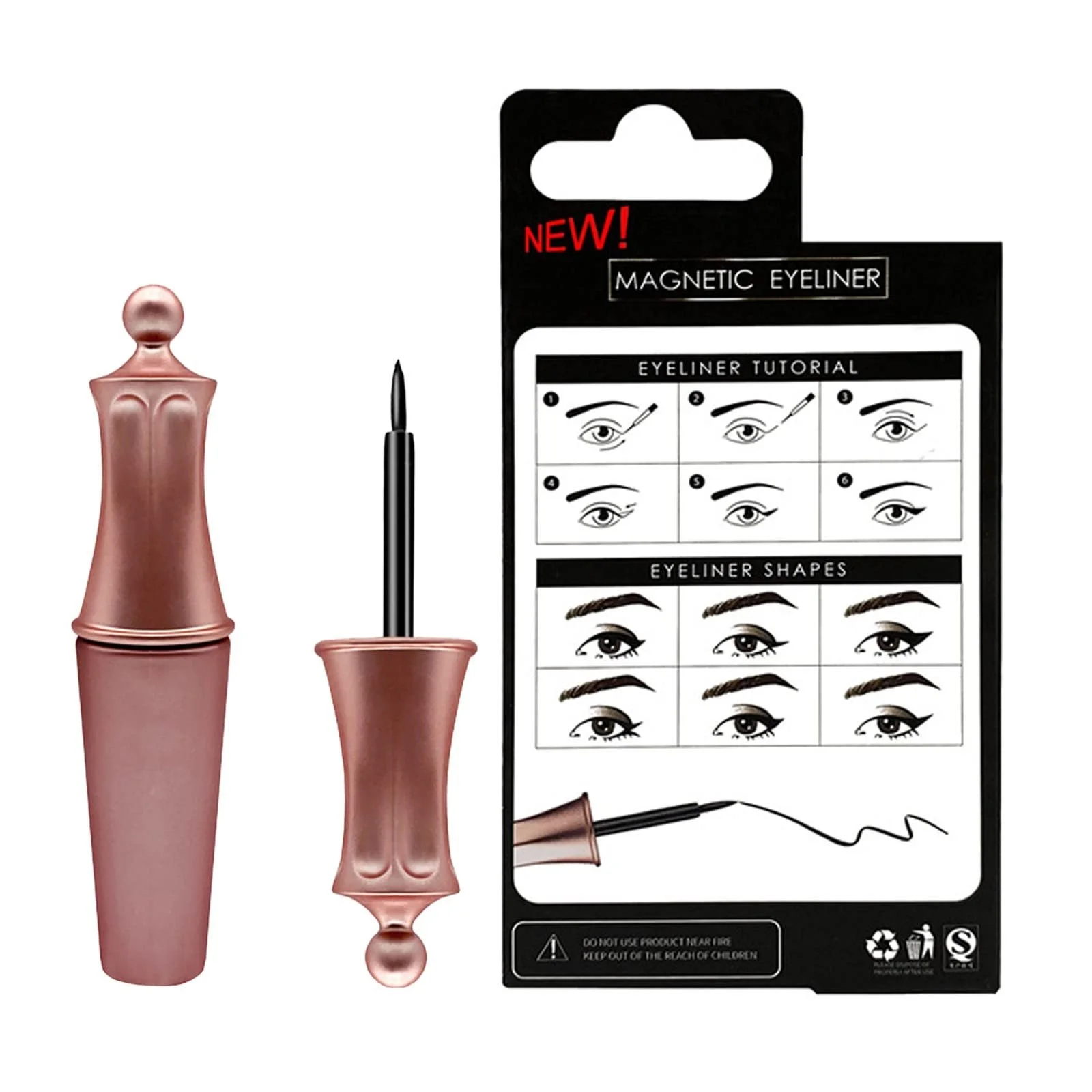 Підводка Tip Magnetic Eyeliner Рідка Чорна, фото №4 Підводка Tip Magnetic Eyeliner Рідка Чорна, фото №4