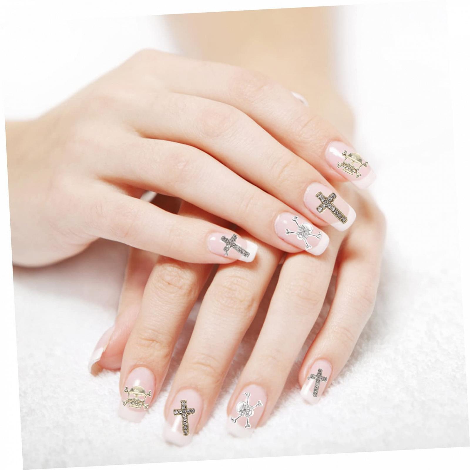 Украшения для ногтей ABOOFAN Halloween, металл, тыква, 60 шт, фото №3