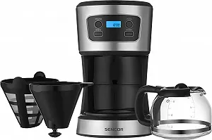 Кофеварка фильтровальная Sencor SCE 3700BK 0.75 л Black synthetic.ua - Фото 1