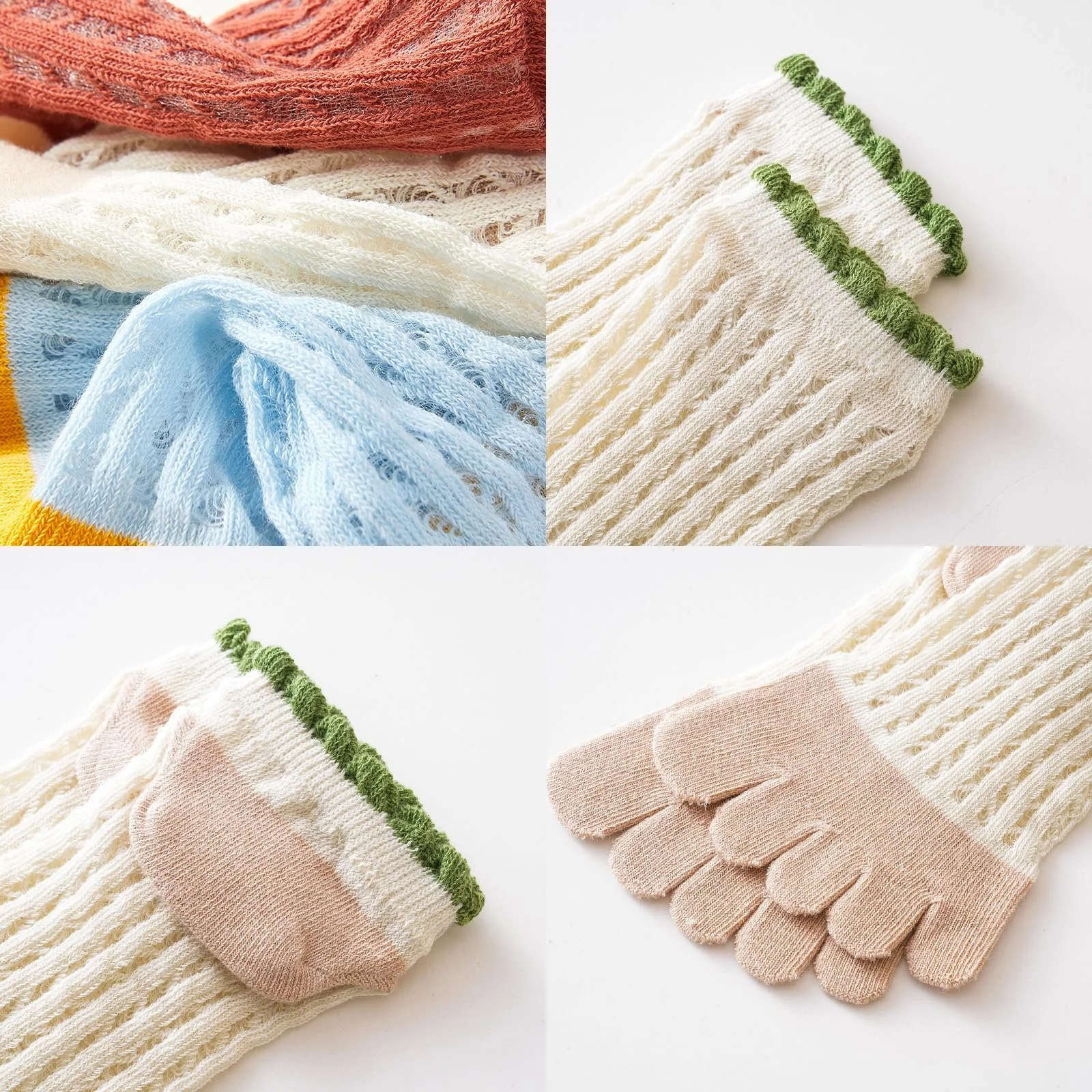 Жіночі шкарпетки для пальців ніг Бавовна Спортивні 5 пар, фото №6 Жіночі шкарпетки для пальців ніг Бавовна Спортивні 5 пар, фото №6