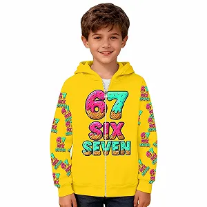 Толстовка для девочки, Толстовка с капюшоном для мальчика, Детский дышащий повседневный модный пуловер, Удобная спортивная толстовка с капюшоном для игр, теплая и школьная кофта с длинными рукавами, Толстовка - Фото 1