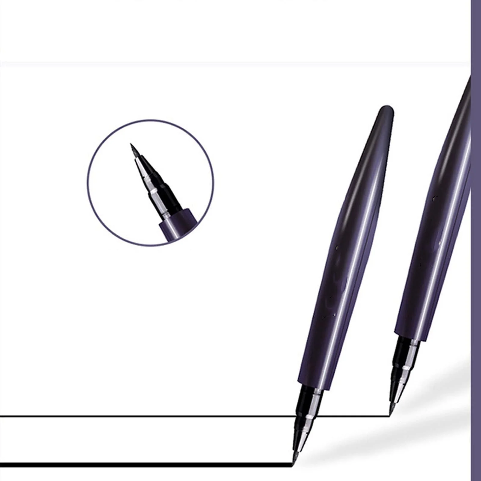 Подводка для глаз Black Seal Eyeliner Liquid 1.5 мл Blue, фото №4