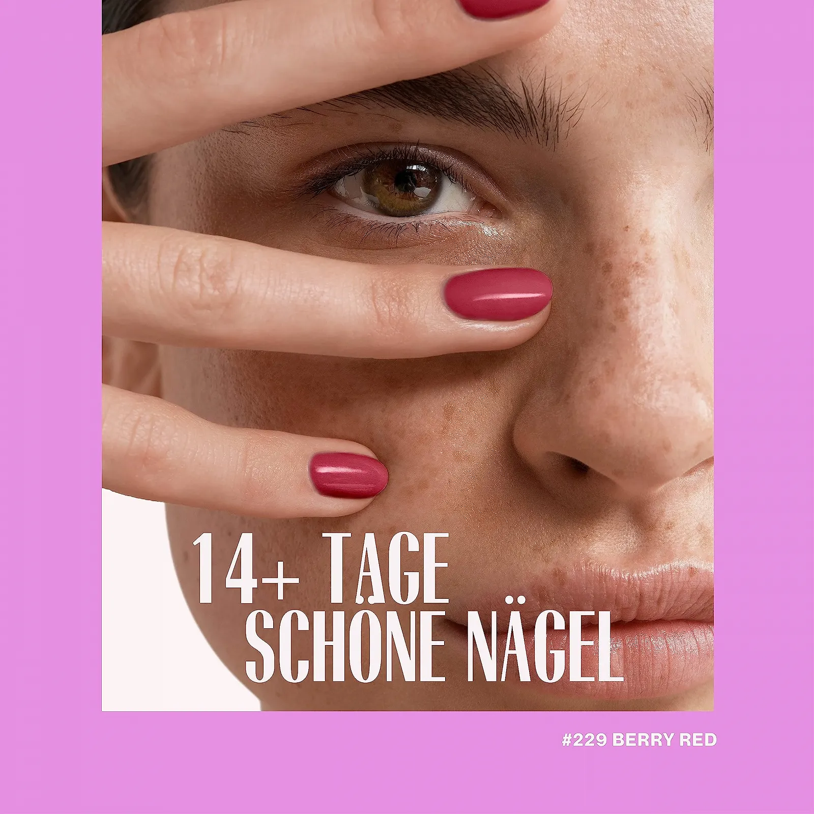 Гель-лак Pink Gellac 229 Berry Red, 15 мл, красный, фото №4