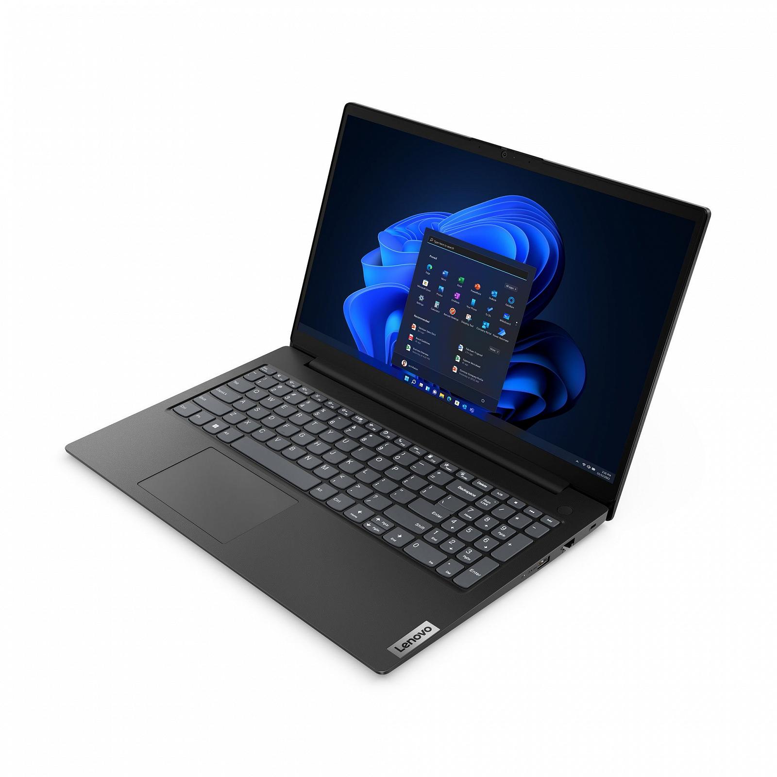 Ноутбук Lenovo V15 G4 IAH 15.6"IPS FHD i5-12500 16/256+512Gb Business Black, фото №4