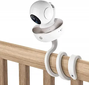 Універсальне кріплення HOLACA для Arlo/GHB/HelloBaby/ieGeek/Momcozy/Motorola 1/4", гнучке, Біле - Фото 1