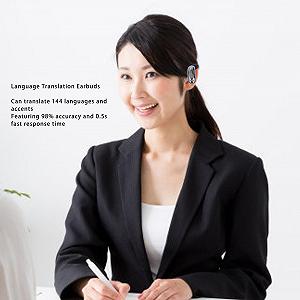 Навушники для перекладу голосу AI, реальний час, 144 мови та акценти, Bluetooth 5.4 synthetic.ua - Фото 1