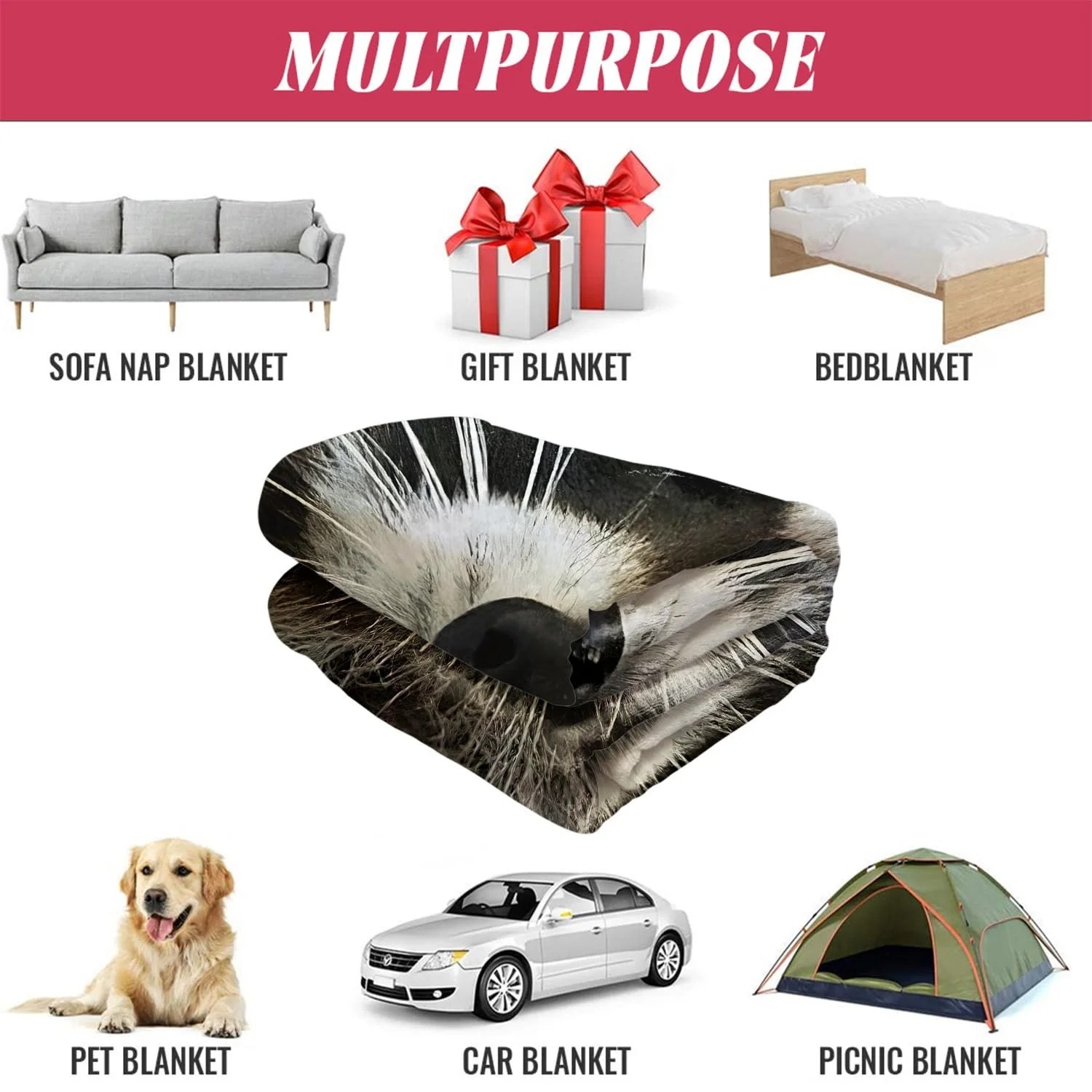 Одеяло YISUMEI Фланель Флис Мягкое 150 x 200 см, фото №5