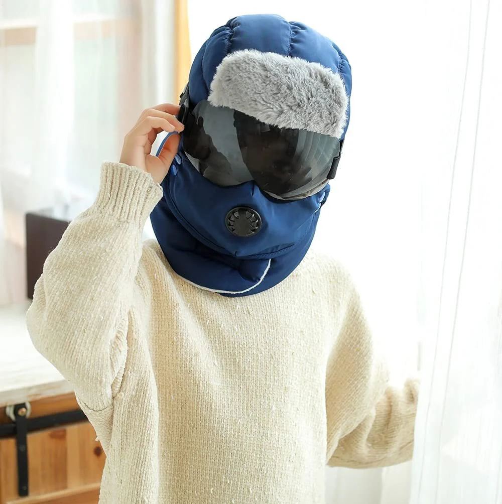 Зимняя шапка Детская лыжная шапка с клапаном для ушей, фото №6 Зимняя шапка Детская лыжная шапка с клапаном для ушей, фото №6