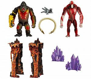 Фігурки MonsterVerse Конг проти Скара Кінга, 2 шт, 15 см synthetic.ua - Фото 1