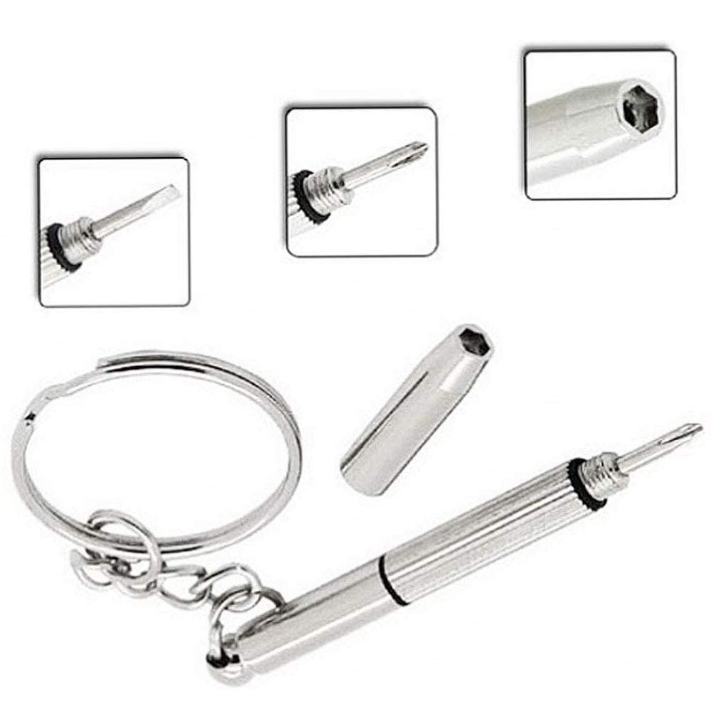 Набір Міні Викрутка Хрестова Прецизійна Багатофункціональна Метал Сіра, фото №3 Набір Міні Викрутка Хрестова Прецизійна Багатофункціональна Метал Сіра, фото №3