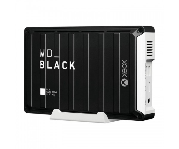 Зовнішній жорсткий диск 3.5" USB 12TB Black D10 Game Drive for Xbox One (WDBA5E0120HBK-EESN), фото №1