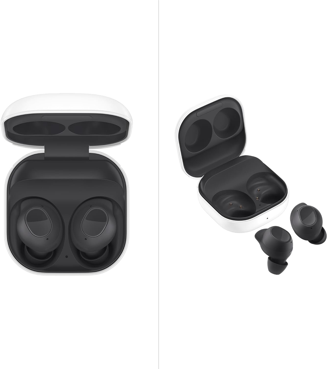 Навушники Бездротові Bluetooth Samsung Galaxy Buds FE з чохлом Araree Bean, Активне шумозаглушення (ANC), 3 мікрофони, Сенсорне керування, Глибокі баси, з кабелем для заряджання, Графіт, фото №5