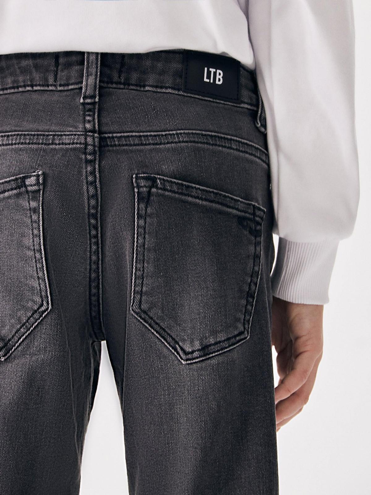 Джинси LTB Deonne G для дівчаток, завужені, із середньою посадкою, на блискавці, середньо-сірі - розмір 176 см, фото №5