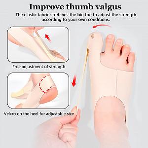 Роздільник для пальців Hallux Valgus Protection XL synthetic.ua - Фото 1