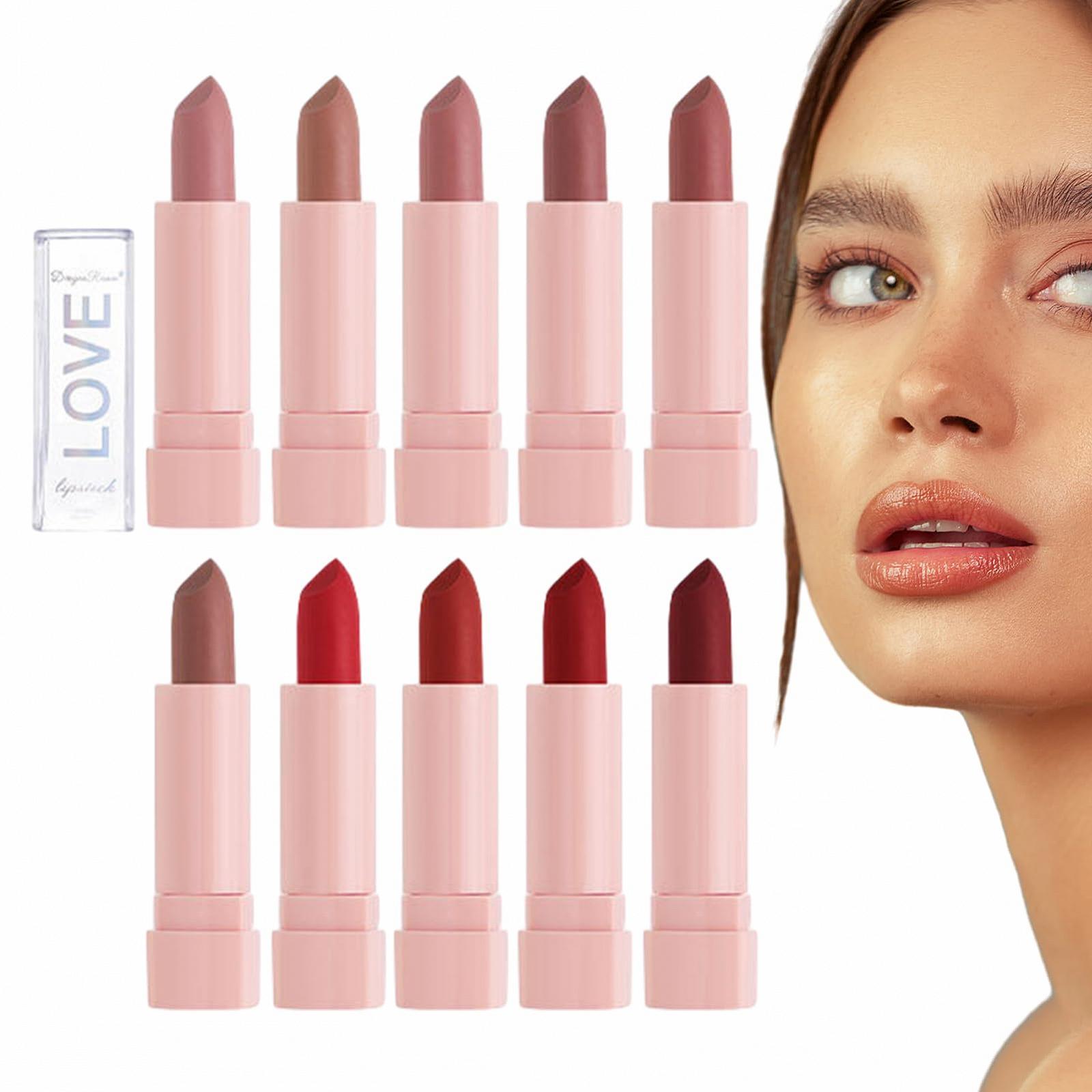 Набор Anloximt 10 матовых помад стойкий блеск для губ, фото №1 Набор Anloximt 10 матовых помад стойкий блеск для губ, фото №1