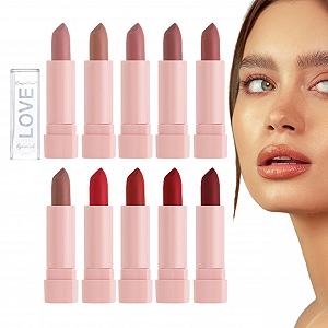 Купить Набор Anloximt 10 матовых помад стойкий блеск для губ - Фото 1 Набор Anloximt 10 матовых помад стойкий блеск для губ - Фото 1
