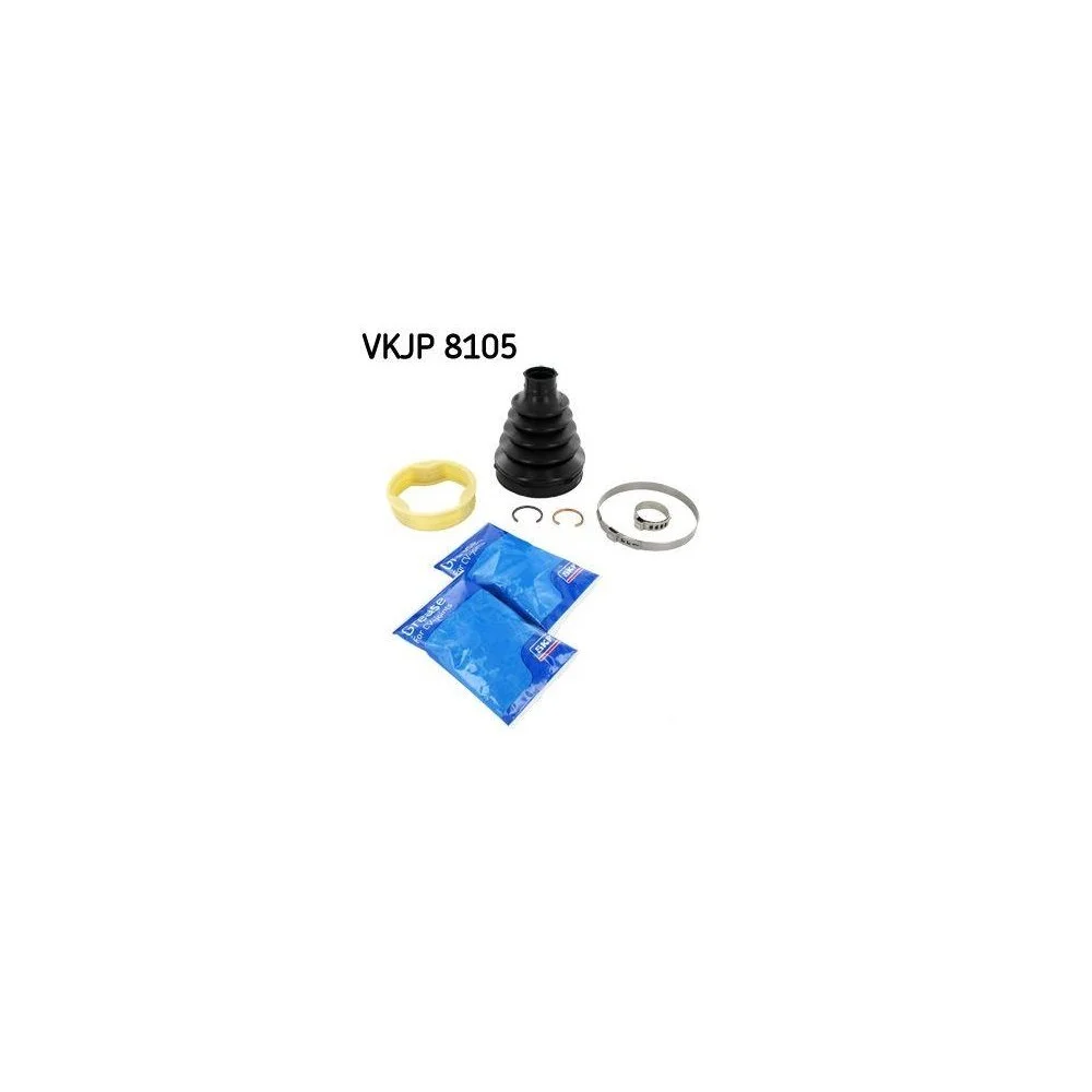 Комплект пыльника ШРУСа SKF VKJP 8105 Ford Передний мост, фото №1 Комплект пыльника ШРУСа SKF VKJP 8105 Ford Передний мост, фото №1