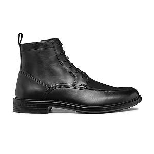 Черевики Geox Walk Pleasure чоловічі шкіряні Чорний - Фото 1
