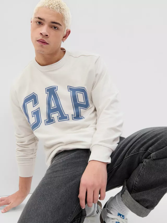 Світшот V-SP 23 INTX LOGO DB CREW 561835-01 GAP  XXL, фото №1
