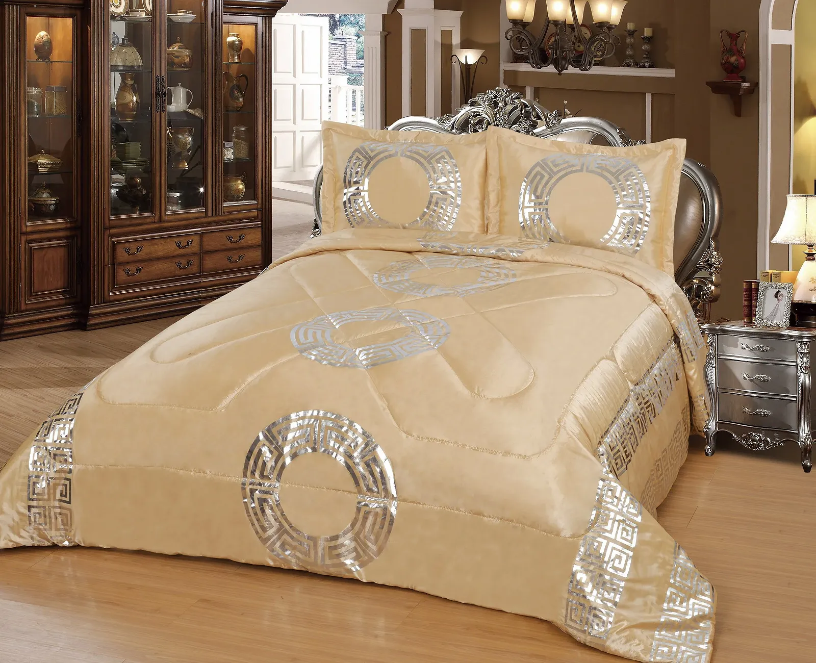 Покривало Набір Dematex Sultan 250 см x 260 см Золотий, фото №1