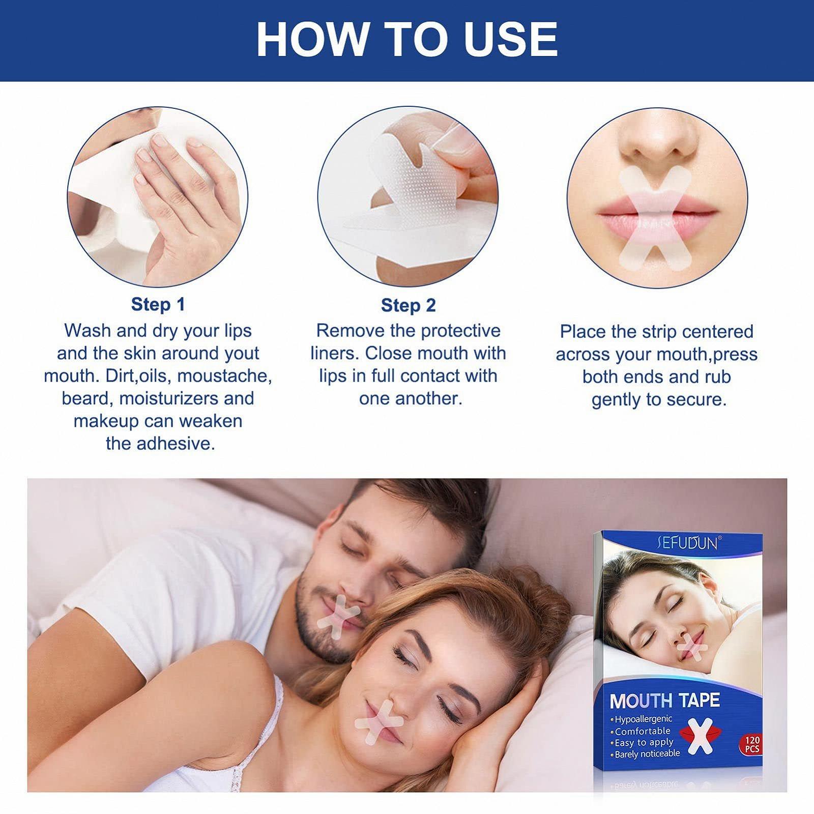 Пластырь от храпа Пачка из 240 шт., фото №5